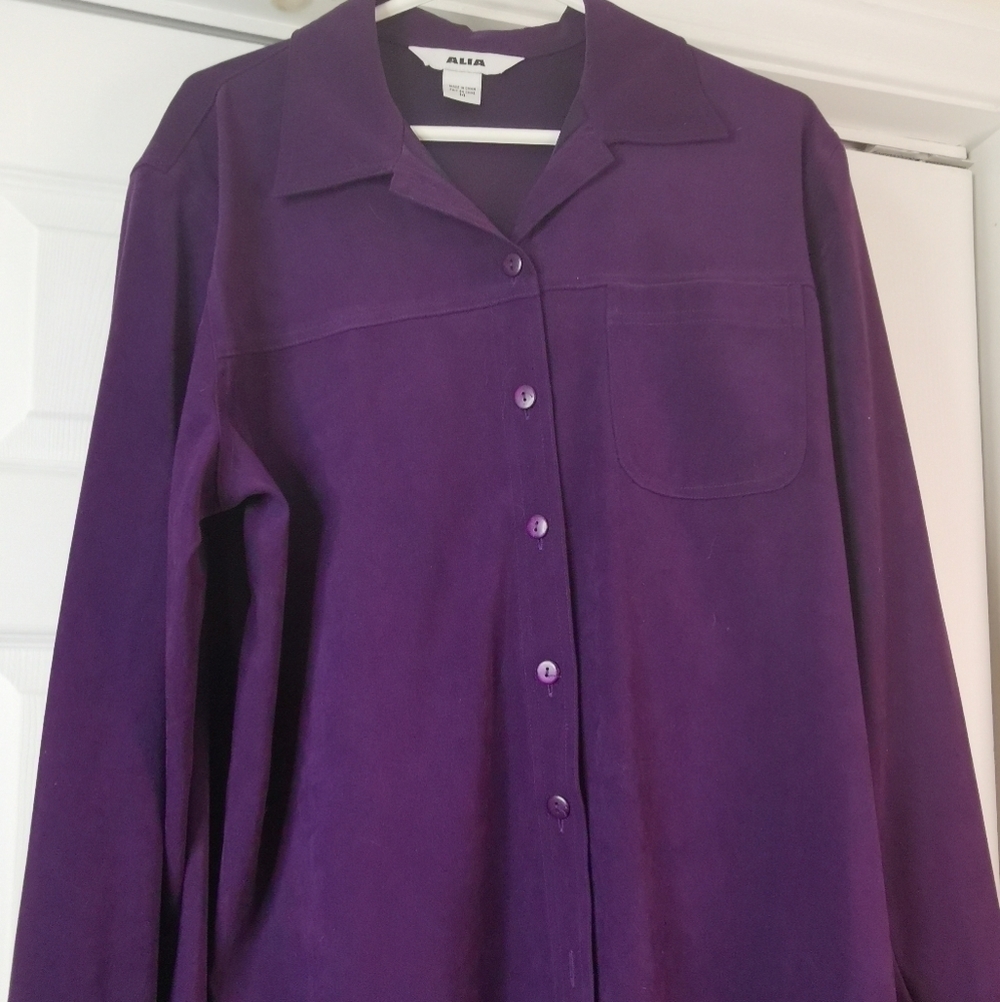 Alia suede like shirt